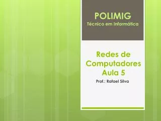 redes de computadores aula 5