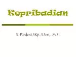 Kepribadian - slide 1