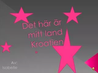 det h r r mitt land kroatien