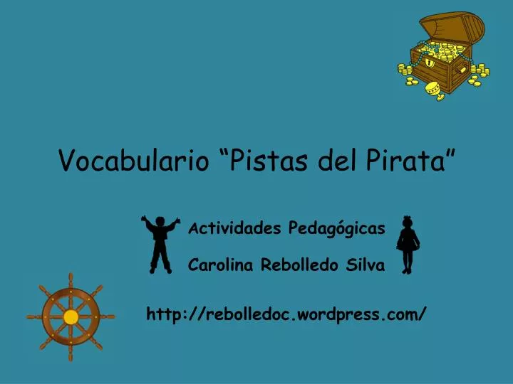 vocabulario pistas del pirata