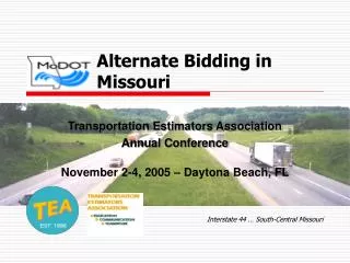 Alternate Bidding in Missouri