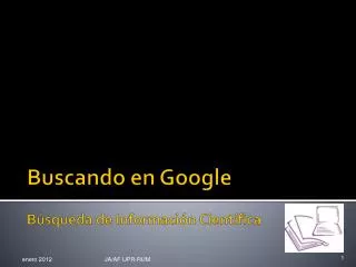 buscando en google b squeda de informaci n cient fica
