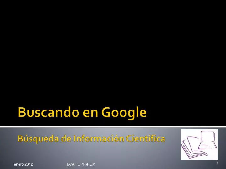 buscando en google b squeda de informaci n cient fica