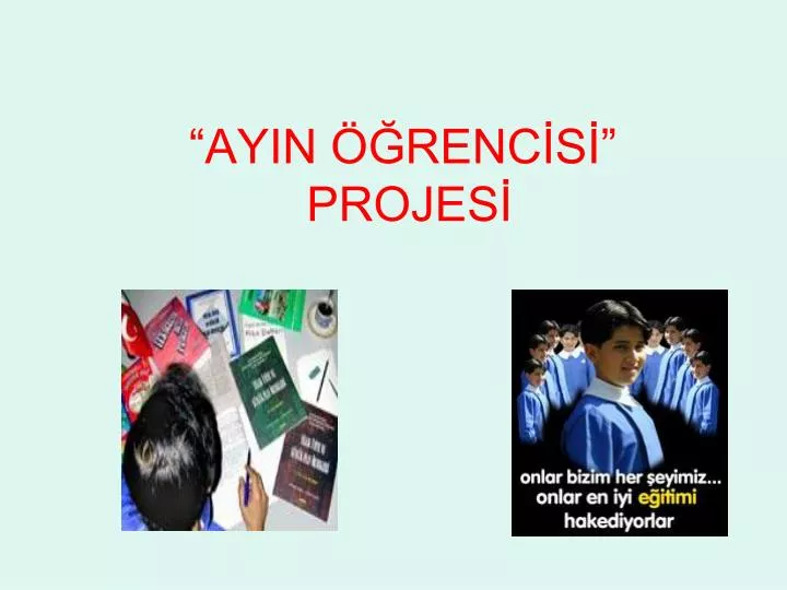 ayin renc s projes