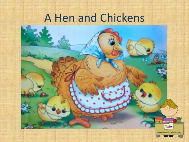 a hen and chickens