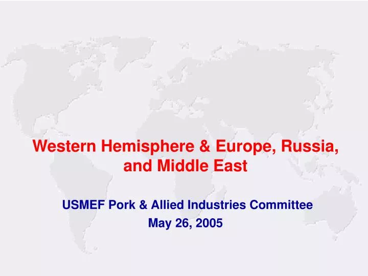 usmef pork allied industries committee may 26 2005
