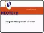 Hospital Management Software - slide 1