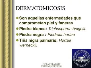 dermatomicosis