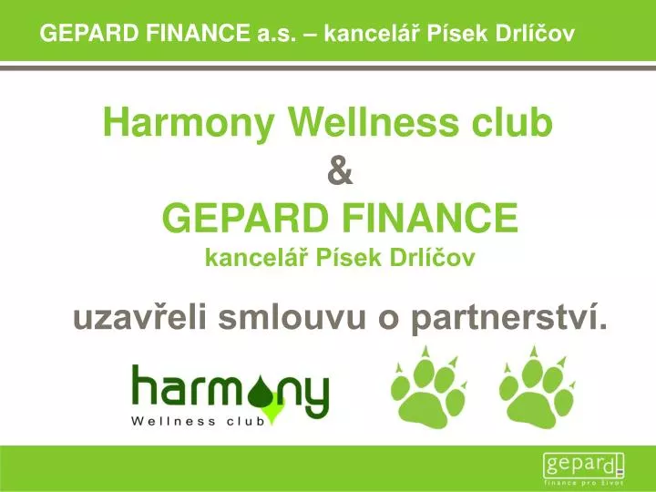 gepard finance a s kancel p sek drl ov