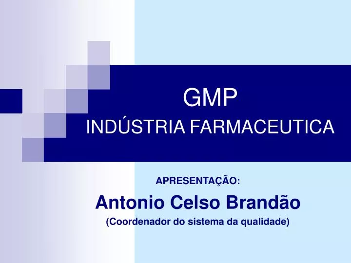 gmp ind stria farmaceutica