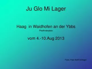 ju glo mi lager