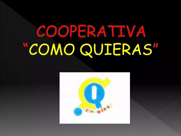 cooperativa como quieras