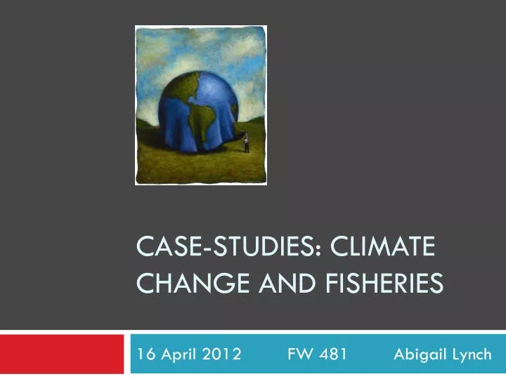 case studies climate change and fisheries