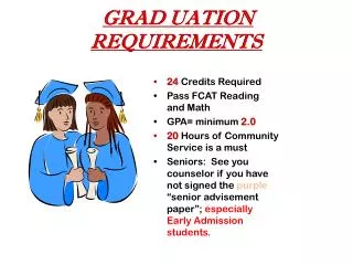 grad uation requirements