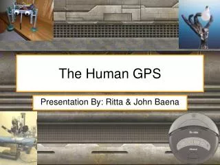 The Human GPS