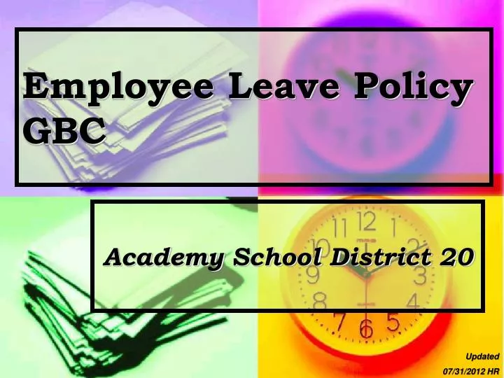 employee leave policy gbc