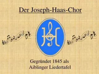 gegr ndet 1845 als aiblinger liedertafel