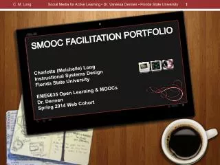 SMOOC FACILITATION PORTFOLIO