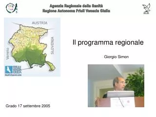 il programma regionale