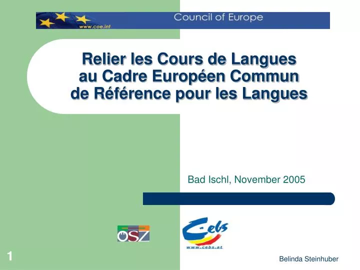 relier les cours de langues au cadre europ en commun de r f rence pour les langues