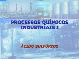 processos qu micos industriais i