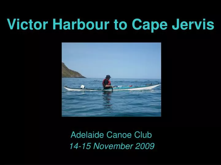 victor harbour to cape jervis
