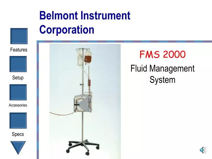 belmont instrument corporation