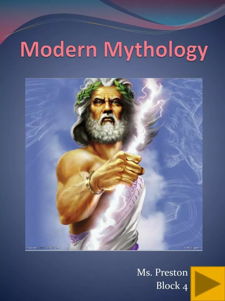 modern mythology
