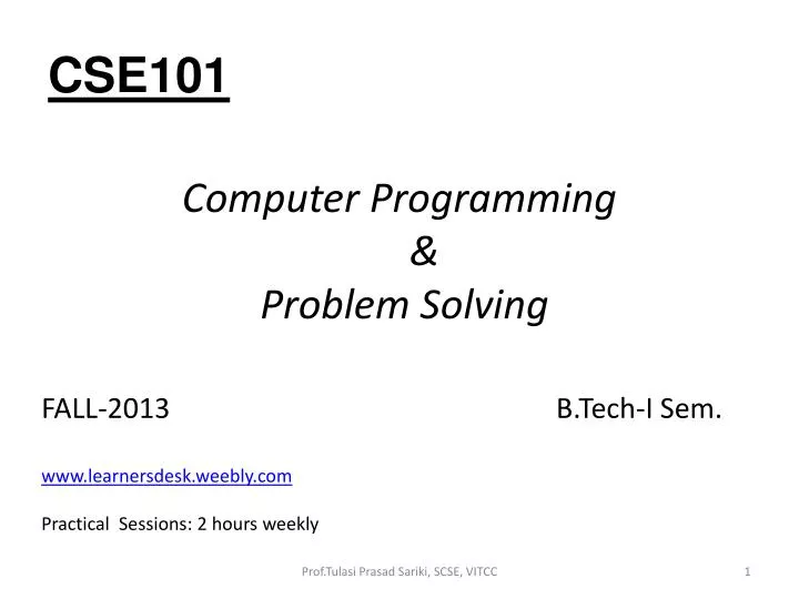 computer programming problem solving