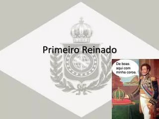 primeiro reinado