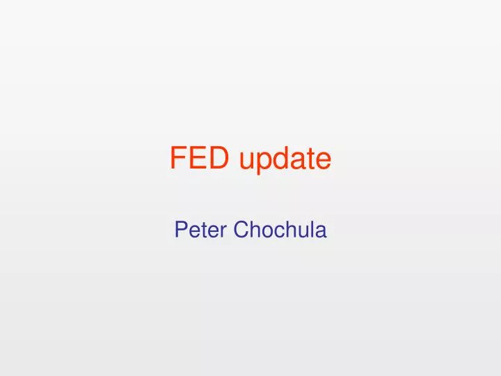 fed update