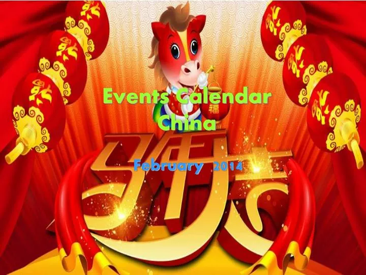 events calendar china