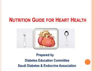 Nutrition Guide for Heart Health
