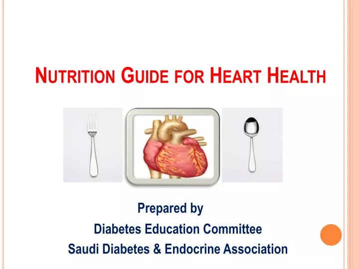nutrition guide for heart health