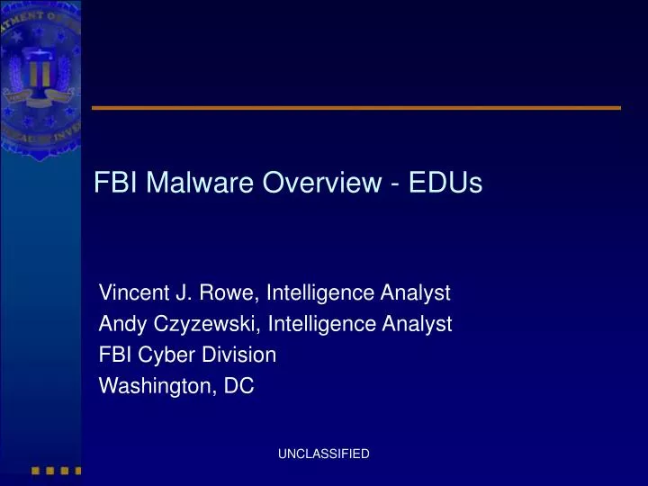 fbi malware overview edus
