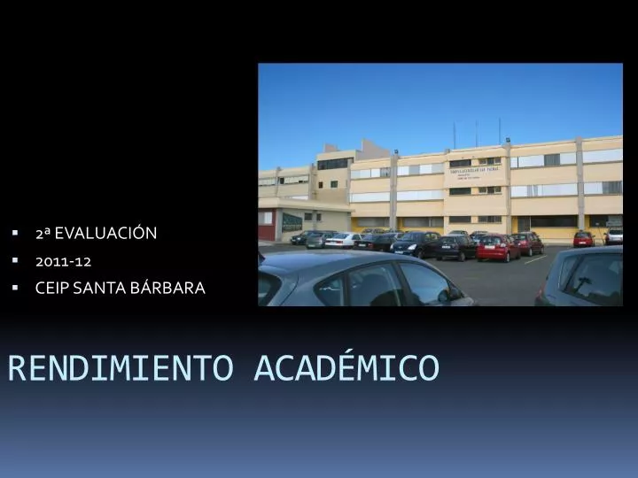 rendimiento acad mico