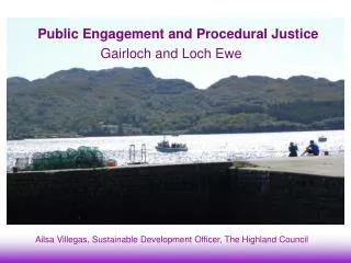 Public Engagement and Procedural Justice