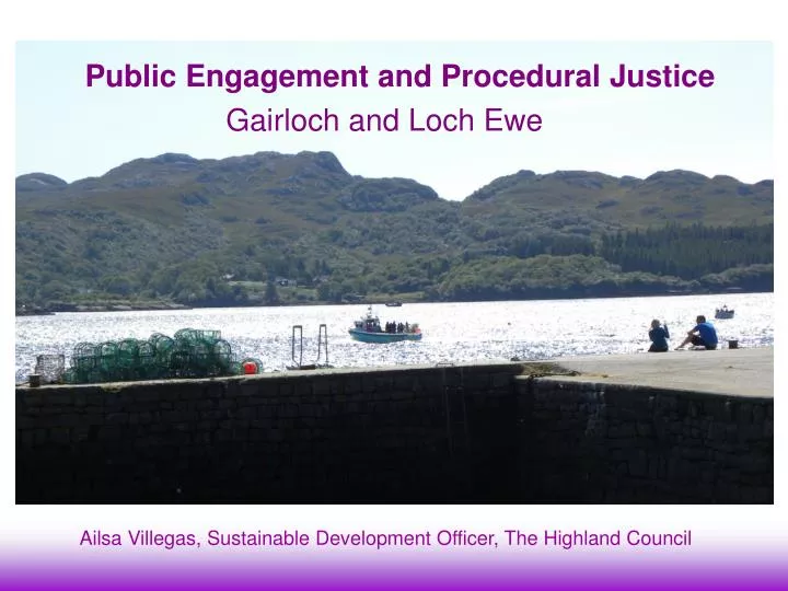 public engagement and procedural justice