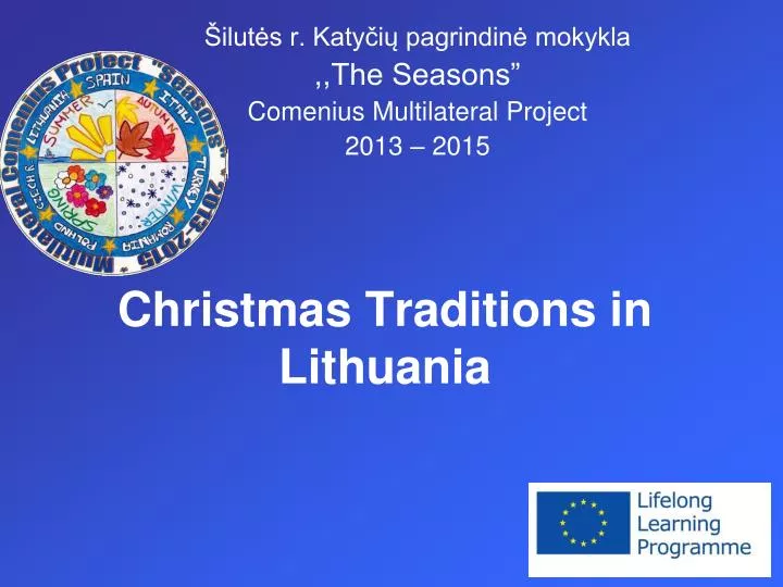 christmas traditions in lithuania