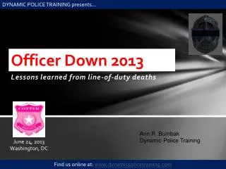Officer Down 2013