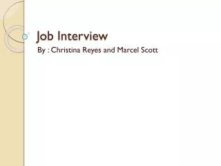 job interview