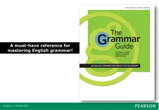 A must-have reference for mastering English grammar!