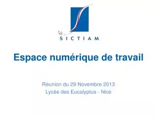 espace num rique de travail