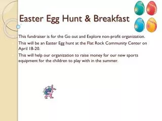 Easter Egg Hunt &amp; Breakfast