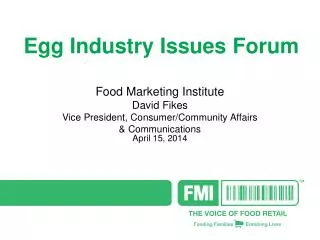 Egg Industry Issues Forum