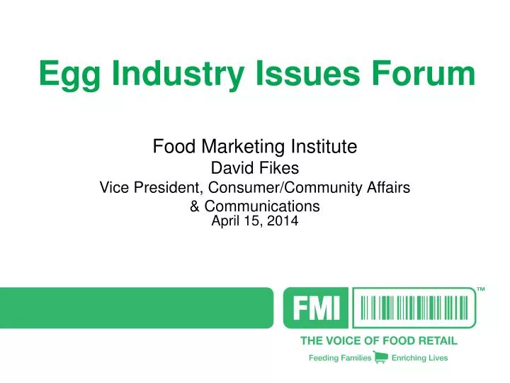 egg industry issues forum