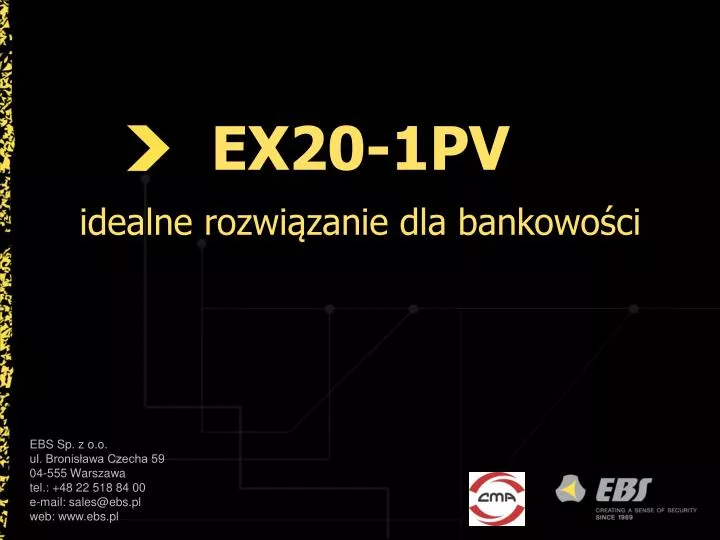 ex20 1pv idealne rozwi zanie dla bankowo ci