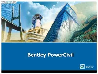 Bentley PowerCivil