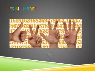 l e s n o m b r e s