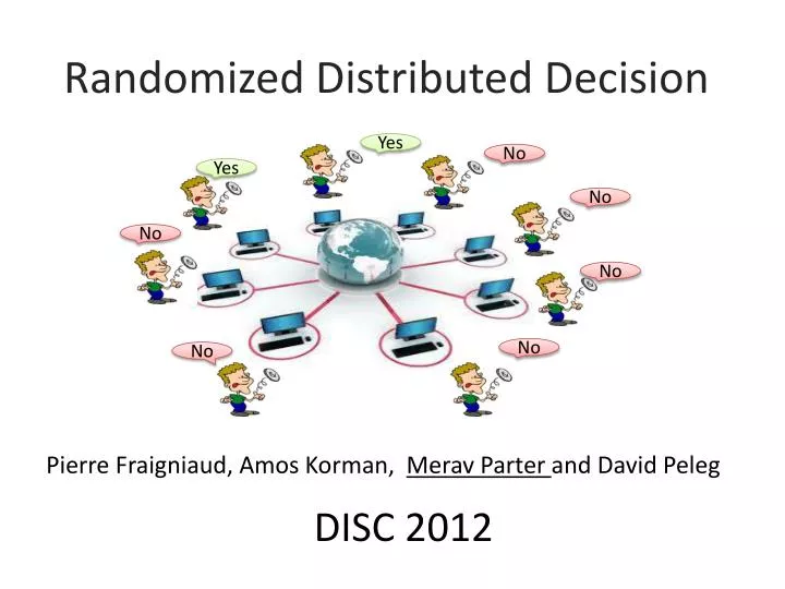 randomized distributed decision
